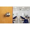 Trans Atlantic Co. Grade 2 Satin Stainless Steel Storeroom Function Commercial Knob DL-SVB80-US32D